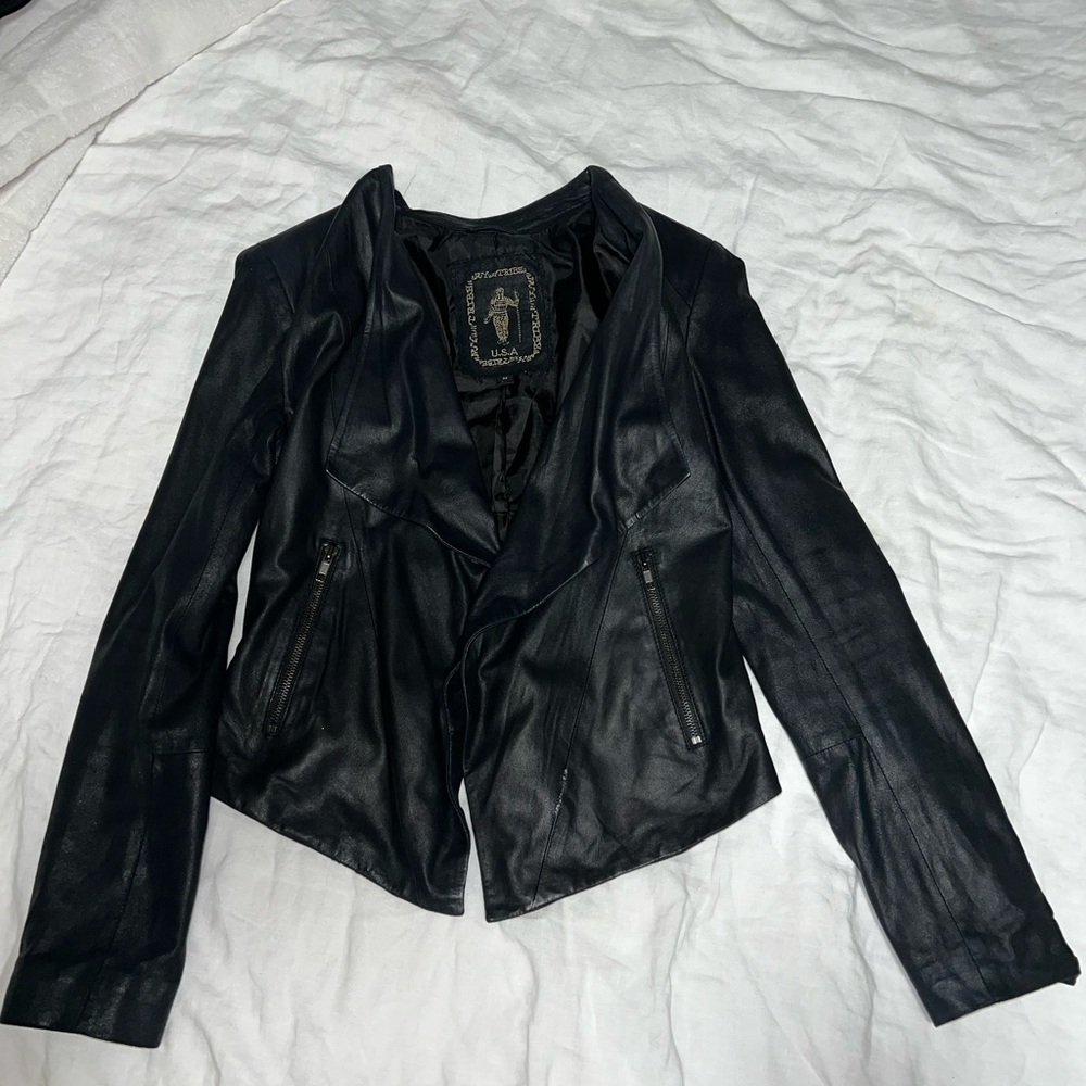 100% genuine leather jacket